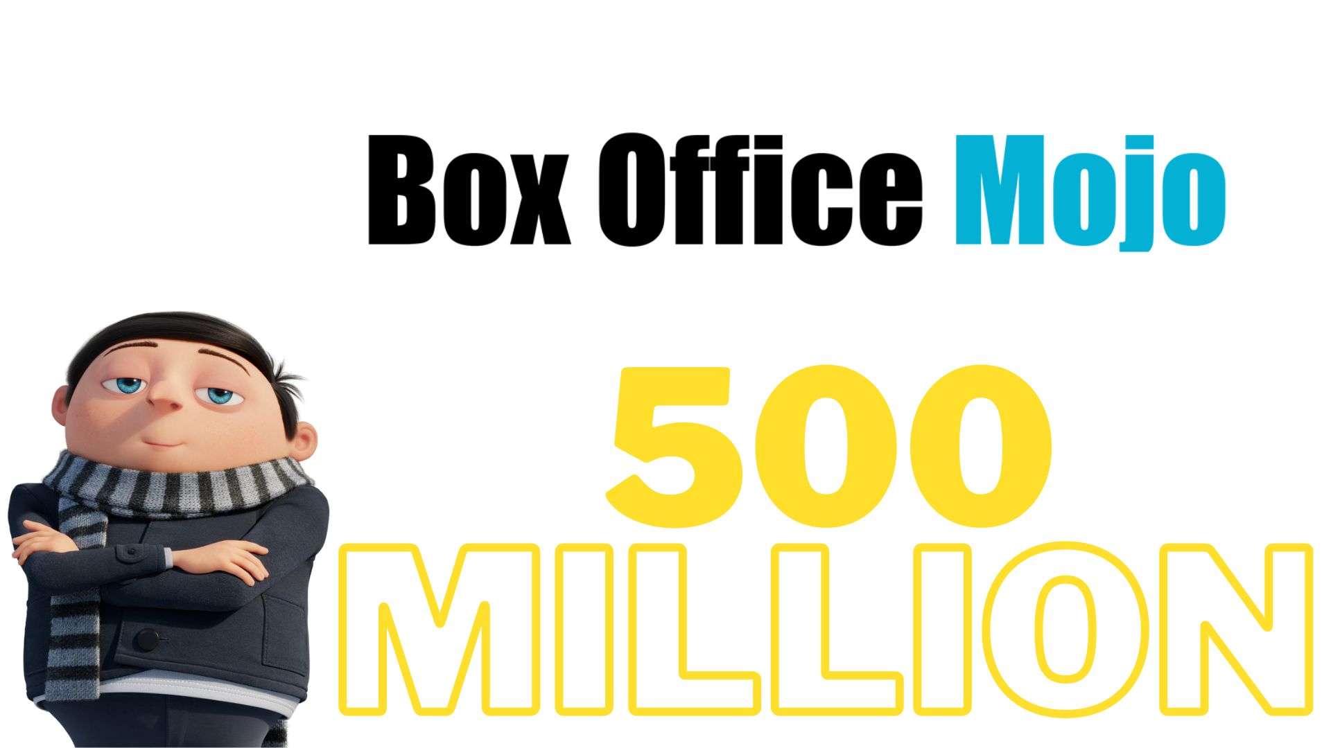Rise of Gru $500 Million Box Office