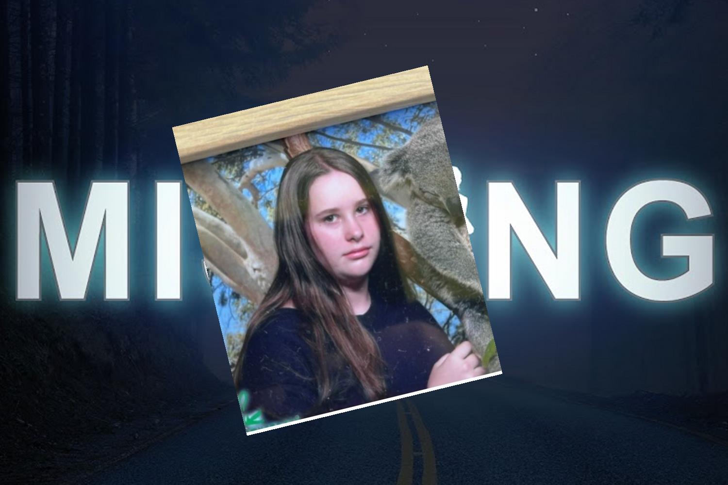 Breaking Missing teenager Mia McLeod-parry 14