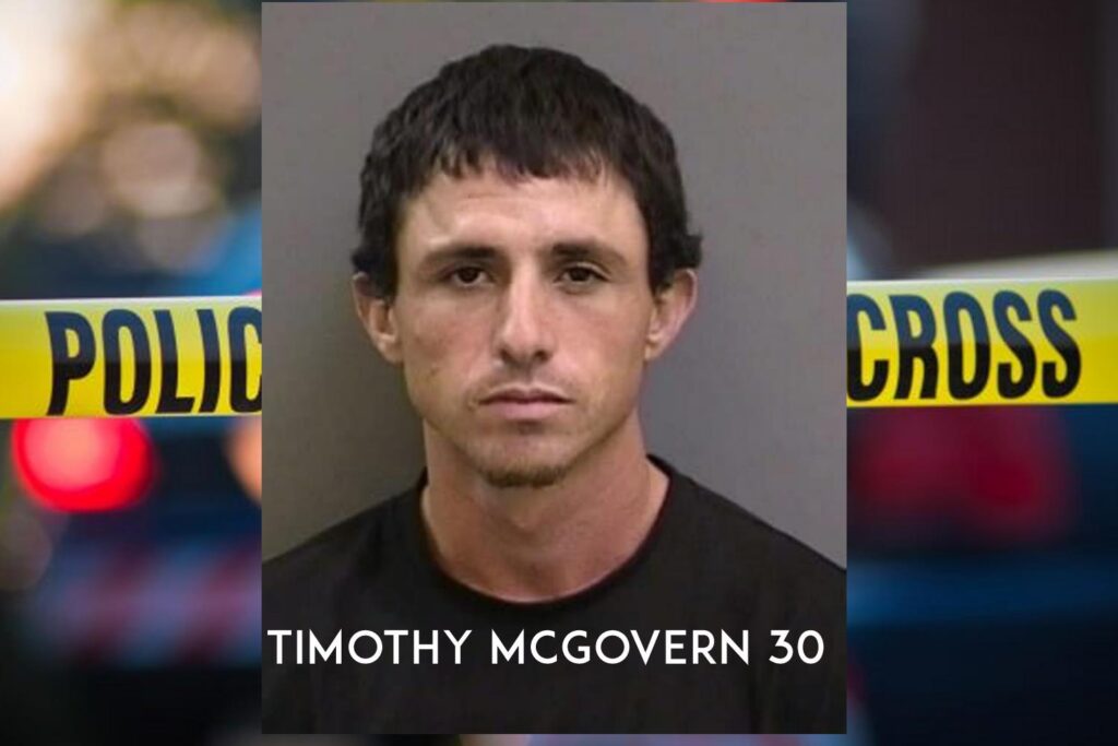 Timothy McGovern 30 arrested for murder 