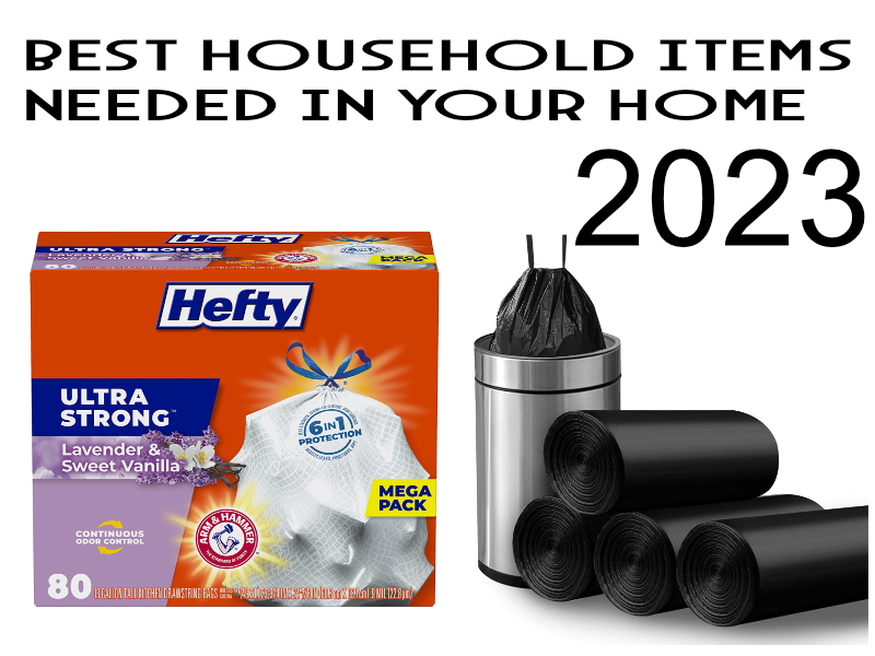 THE BEST HOUSEHOLD ITEMS NEEDED IN YOUR HOME 2023
