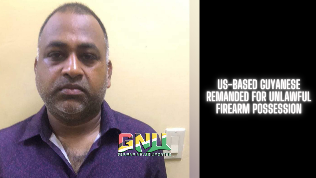 US-Based Guyanese Remanded for Unlawful Firearm Possession