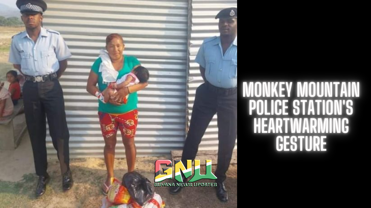 Monkey Mountain Police Station's Heartwarming Gesture