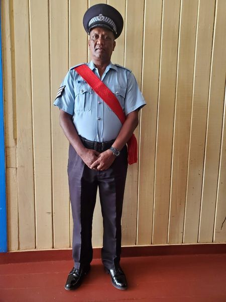 Long serving Sergeant Permanand Ramdheol Bids Farewell to Guyana Police Force