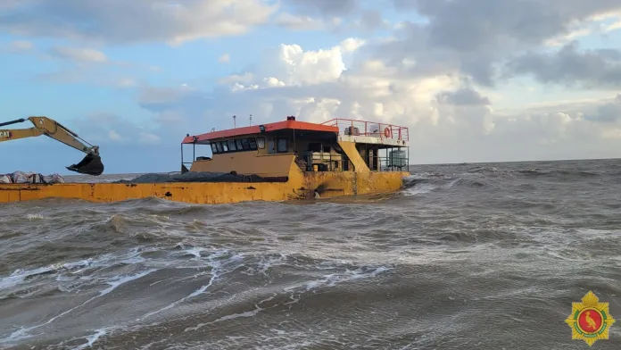 Coast Guard Rescues Five Crew Members from Sinking Cargo Vessel