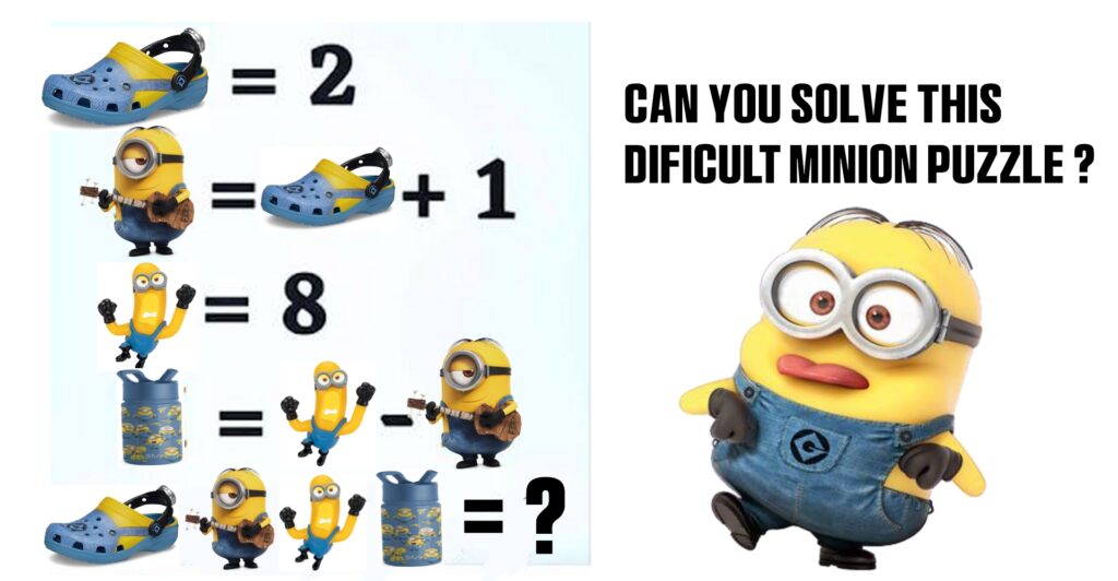 Can you solve this Difficult minion puzzle 2  ?